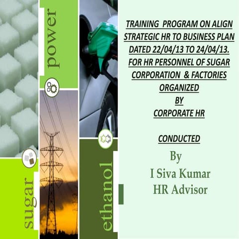 Align strategic HR to Business plan