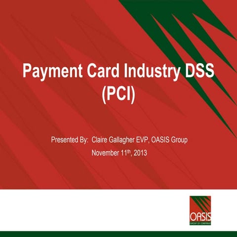 PCI_Presentation_OASIS