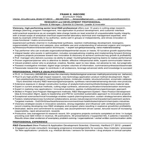 2 fei portfolio r&d cv 2a and support3a3b4a2 2015