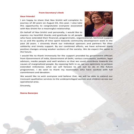 Annual Report 2012-2013 - Nav Shristi