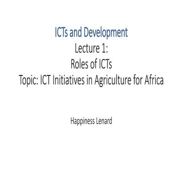 2Final_Roles of ICT in Agriculture Africa _send.pptx