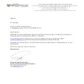 Exit Letter - Int. Archives & Records Management