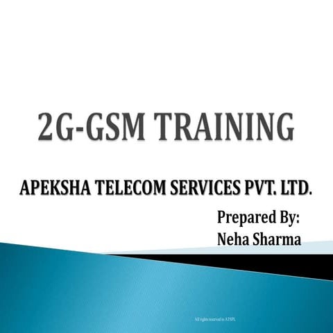 2 g gsm training