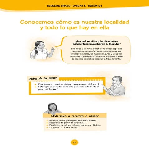 Escuela de Nivín: Sesión de aprendizaje Ciencias Sociales "Conocemos cómo es ...