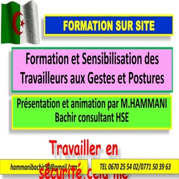 Gestes et postures 2019