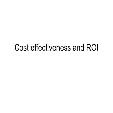 2 gf h econ cost effectivness and roi