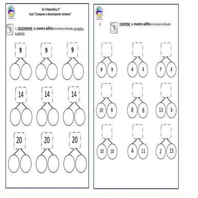 2° Guía COMPONER Y DESCOMPONER NÚMEROS.docx