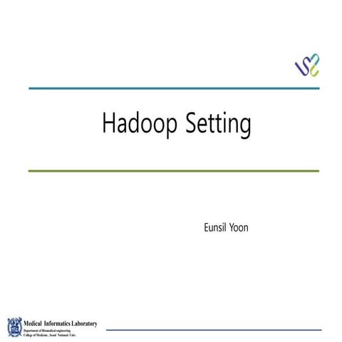 hadoop setting yes