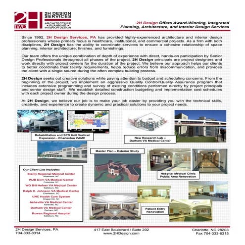 2 H Design Services Proj Shts 2 | PDF
