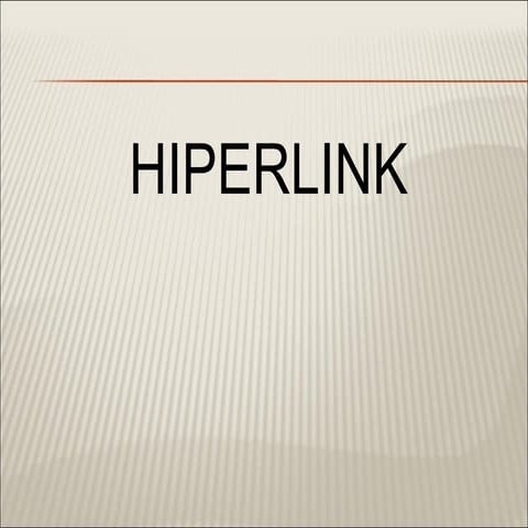 2 hiperlink   o que é