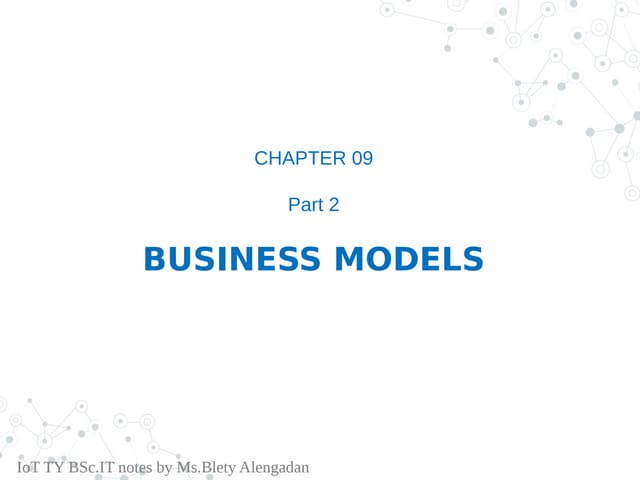 Business Models_Internet of Things (Part 02)