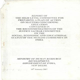Report of the High Level Committee 