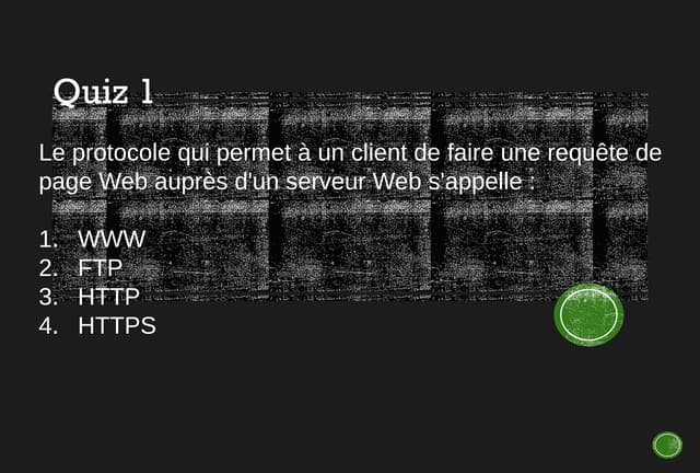 Cours et quiz HTML5 : les bases du developpement web