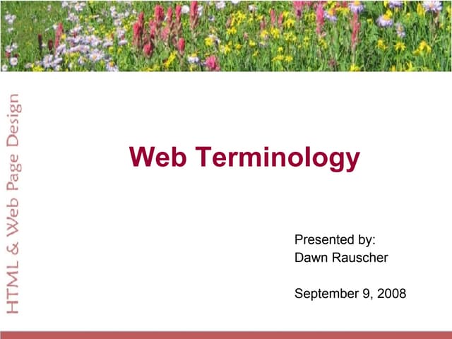 2 Html Intro | PPT