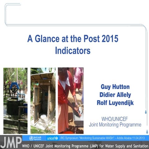 A glance at the post 2015 indicators