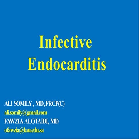 2) Infective endocarditis .pptx
