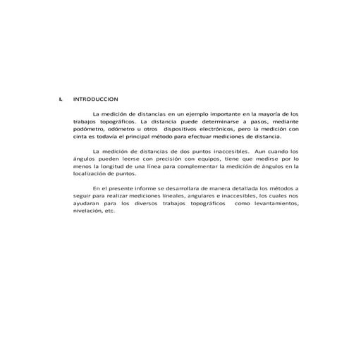 informe de topografia