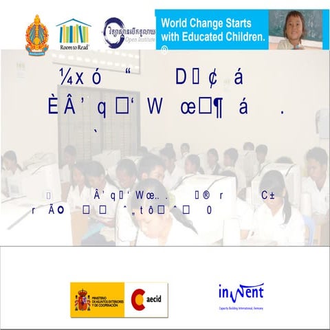 2.Install Khmeros Software