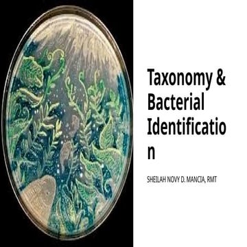 2 Introduction to Microbiology:Taxonomy and Bacterial Identification.pptx