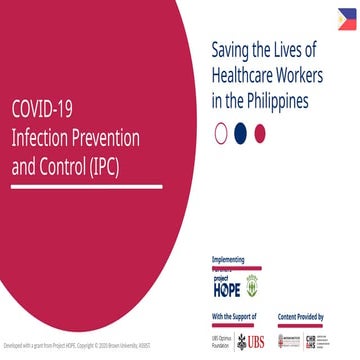 Infection Prevention and Control in COVID-19 Wards | PDF