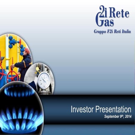 2i Rete Gas - Infrastructure Day 2014