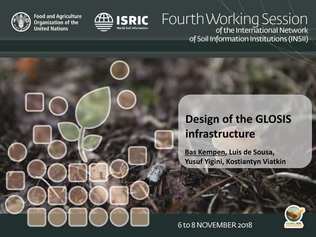 ITEM 1. Cont. GloSIS – Spatial Data Infrastructure_Bas Kempen