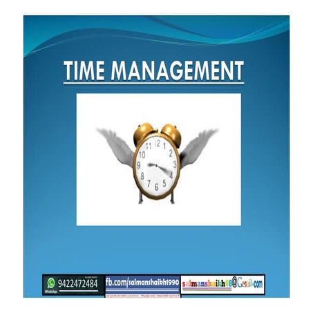 4 time management
