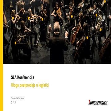 The role of post-sales in logistics