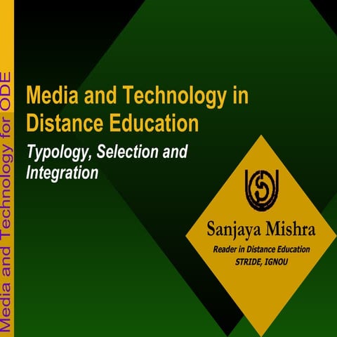 Media and Technology in ODL