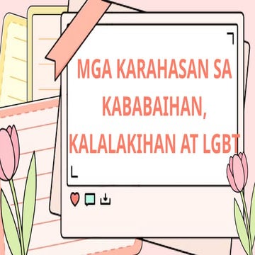 (2) Karahasan Diskriminasyon sa Kababaihan sa Iba’t Ibang bahagi ng Daigdig.pptx