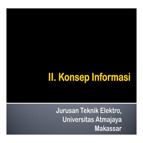 2 Konsep Informasi