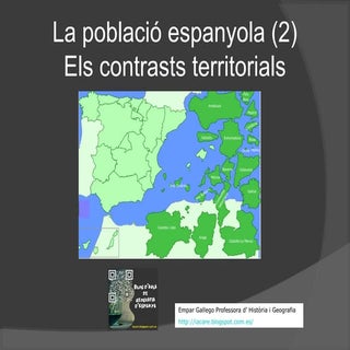 La població espanyola. (2) Els cont...