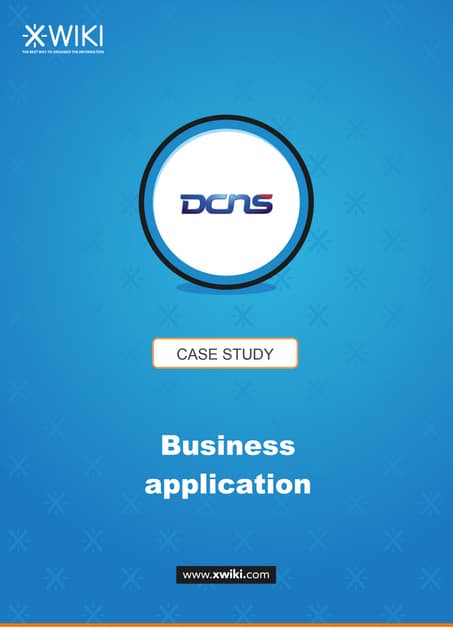 How DCNS creates its own business applications