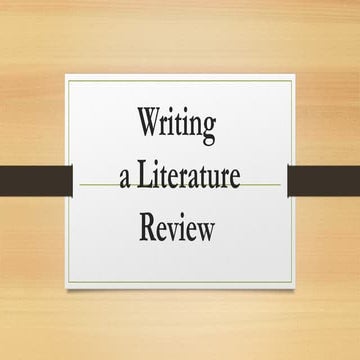 2 LITERATURE REVIEW Reading and Writing S.pptx