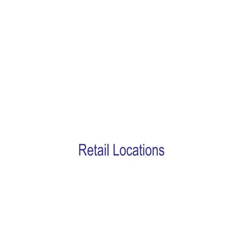 Retail location 
