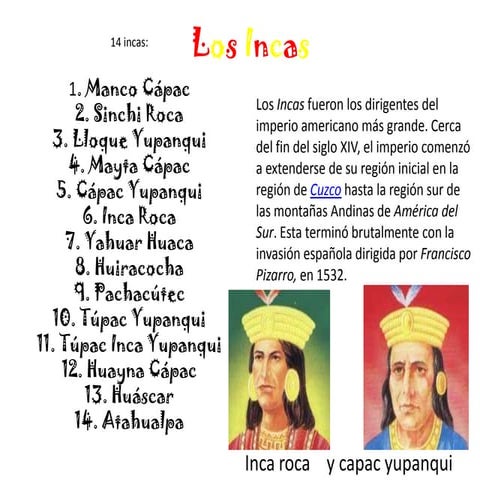2 los incas