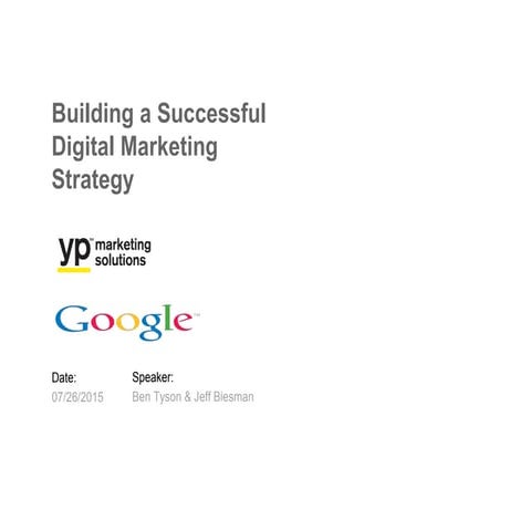 LSA Bootcamp Charlotte: Building a Successful Digital Marketing Strategy (Goo...