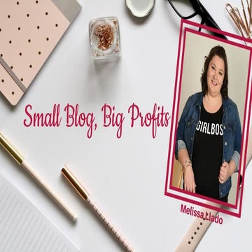 Small Blog, Big Profits