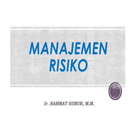 Ekonomi dan Bisnis Manajemen_Risiko_Pertemuan_2.ppt
