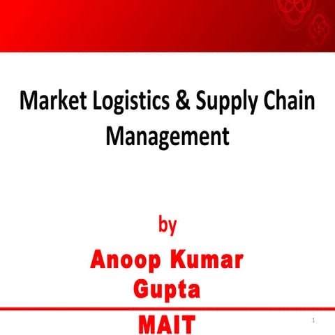 market logistics & scm