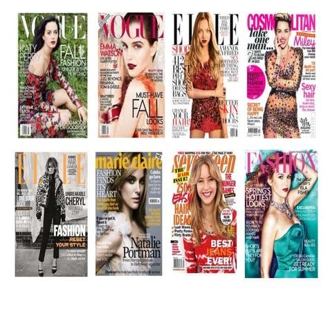 Media controlled assesment Magazines