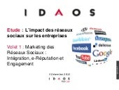 Etude Idaos : Impact des reseaux so...