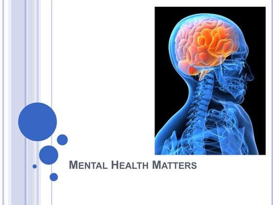 Understanding Mental Health and Mental Illness | PPT
