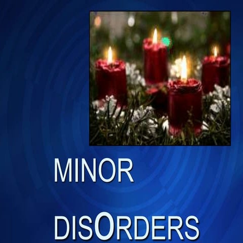 MIDWIFERY-MINOR DISORDERS OF NEWBORN BABY