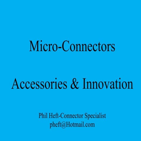 2mm Hi-Rel Connector Accessories