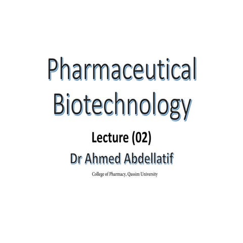 Introduction to Biotech