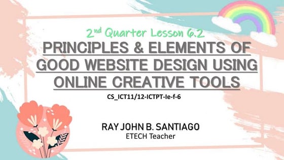Basic Web Design Principles and Elements | PPT