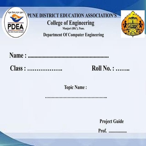 Comprehensive Project Documentation Template for Engineering Students ...