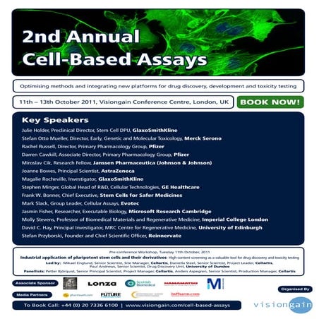 2nd Annual Cell Based Assays (2011) Pp