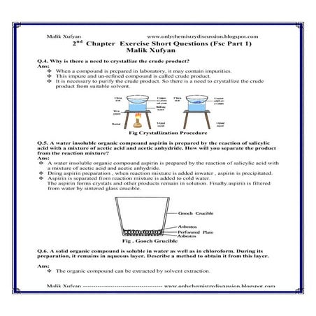 2nd Chapter  Exercise Short Questions (Fsc Part 1) -Malik Xufyan